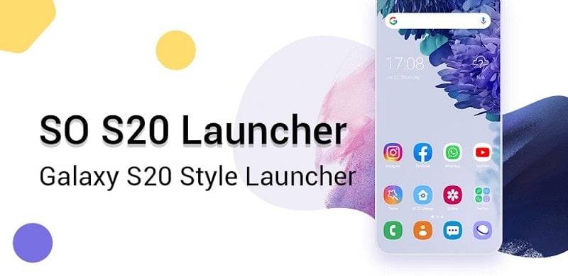 SO S20 Launcher for Galaxy S Скриншот 1