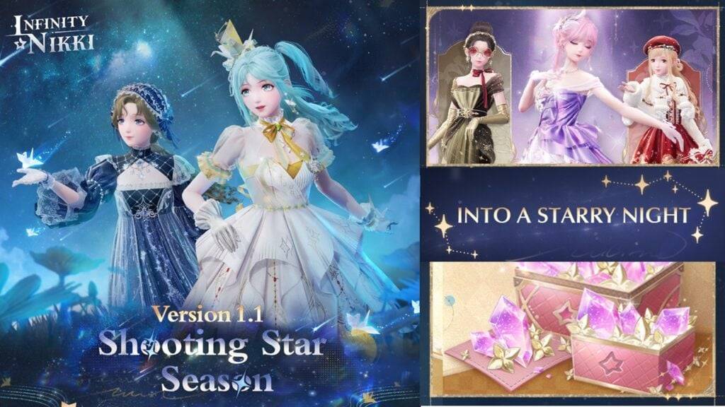 The Shooting Star Season Is Now Out in Infinity Nikki!