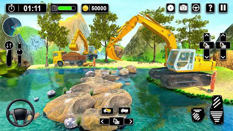 Heavy Sand Excavator 3D Sim Ekran Görüntüsü 2