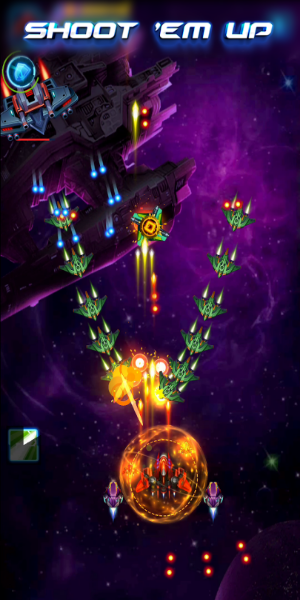 Space Invaders: Galaxy Shooter Tangkapan skrin 2