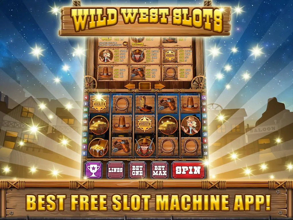 Wild West Slots Bonanza Ekran Görüntüsü 1