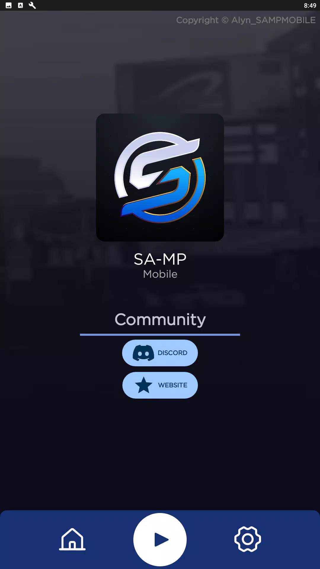 Alyn SA-MP Mobile Launcher应用截图第1张