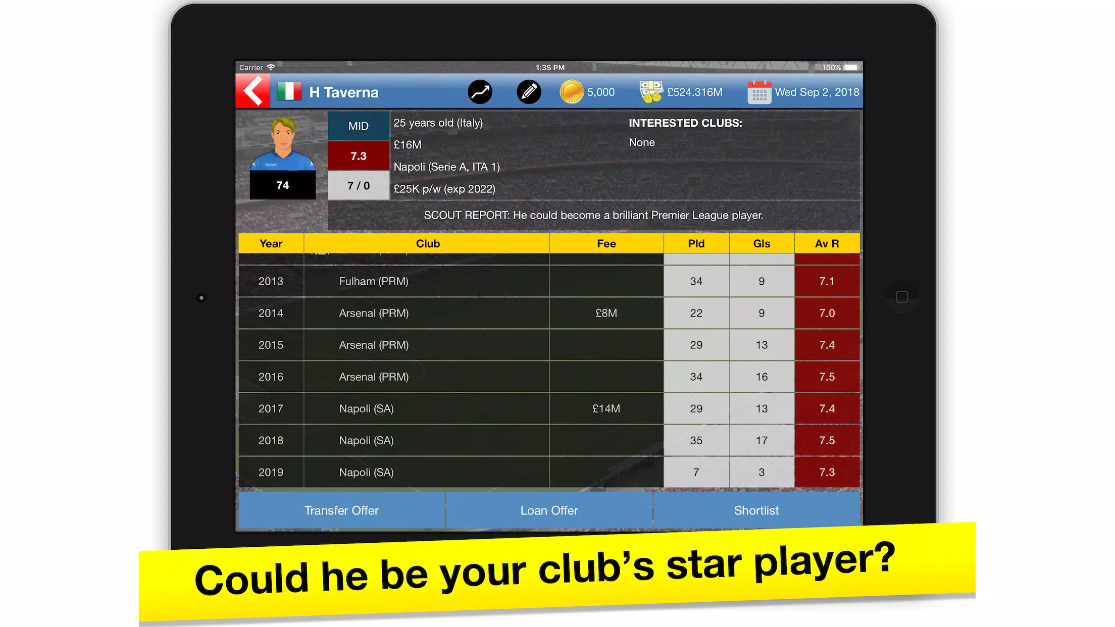 Soccer Tycoon 스크린샷 4