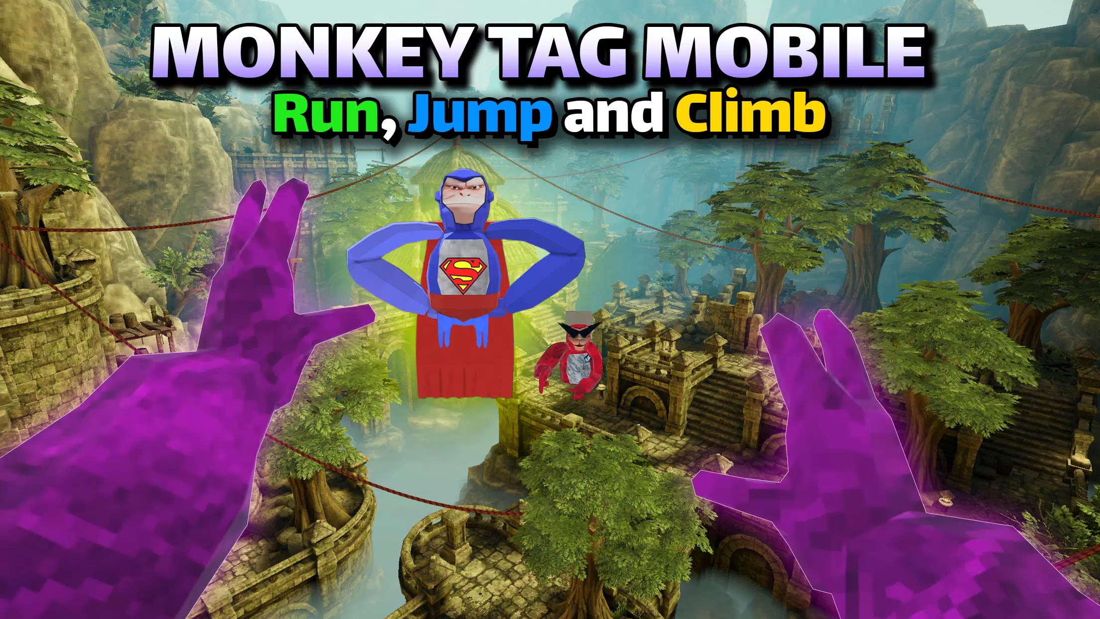 Monkey Tag Mobile Captura de pantalla 2
