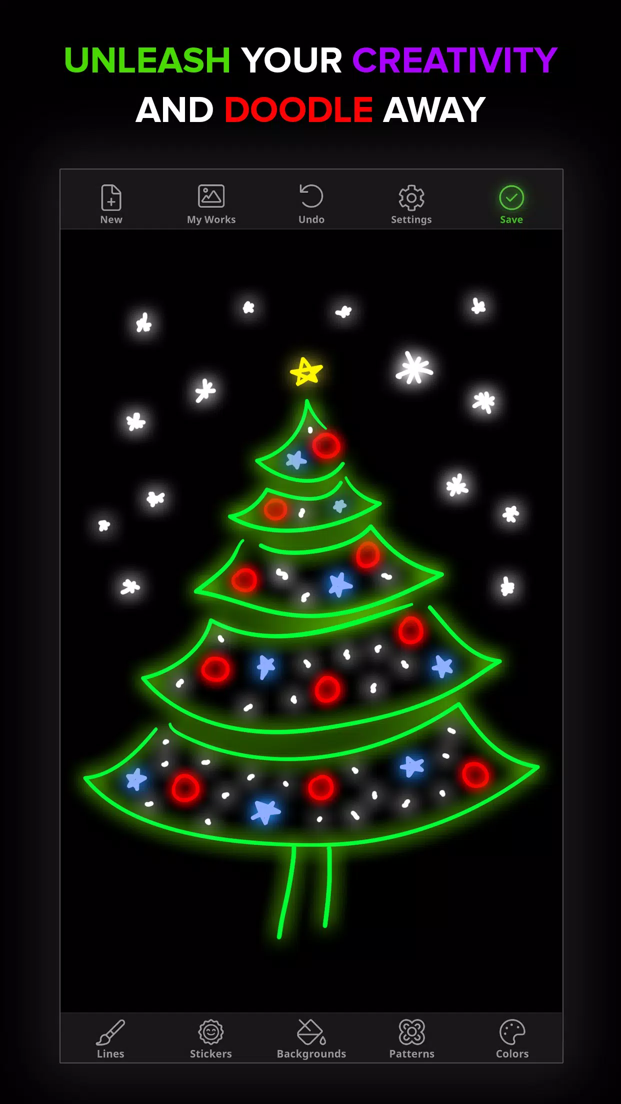 Doodle Art: Magic Drawing App Screenshot 1