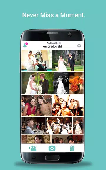 Schermata WedPics - Wedding Photo App 2