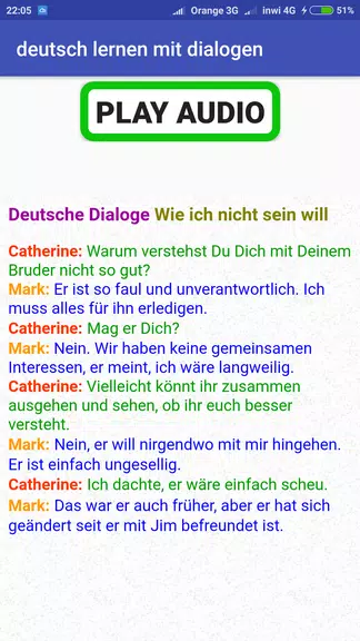 deutsch lernen durch hören  A1 Capture d'écran 3