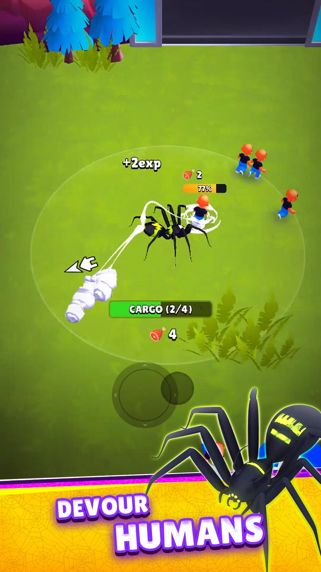 Spider Invasion: RPG Survival! Screenshot 2