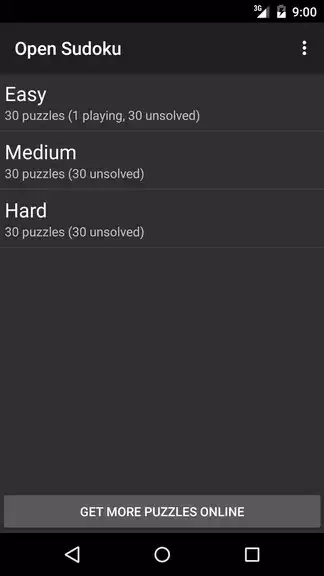 Open Sudoku スクリーンショット 1