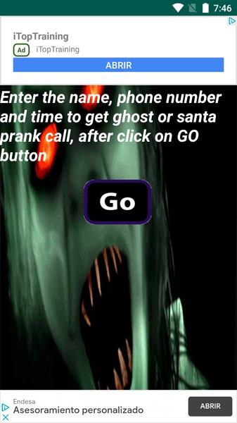 Ghost call prank Capture d'écran 4