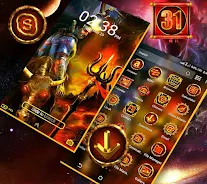 Lord Shiva Launcher Theme Schermafbeelding 1