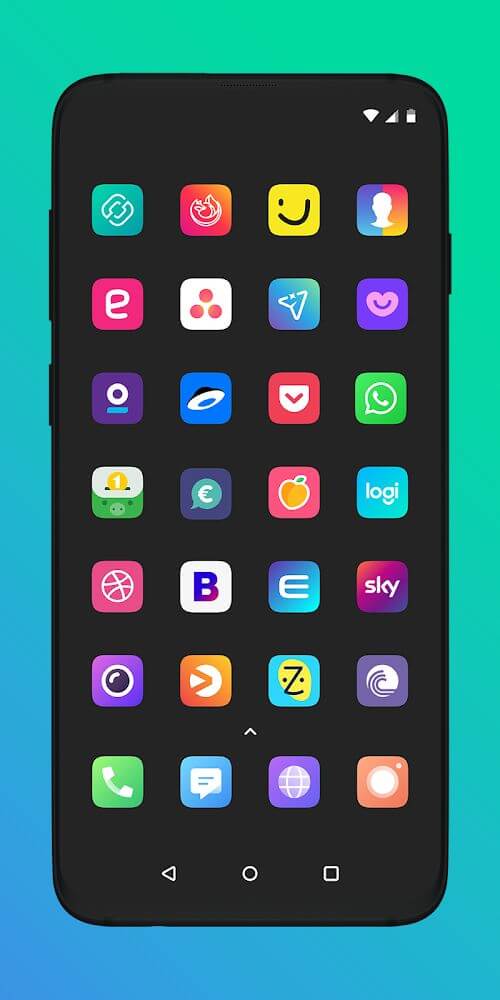 Borealis - Icon Pack Mod Tangkapan skrin 3