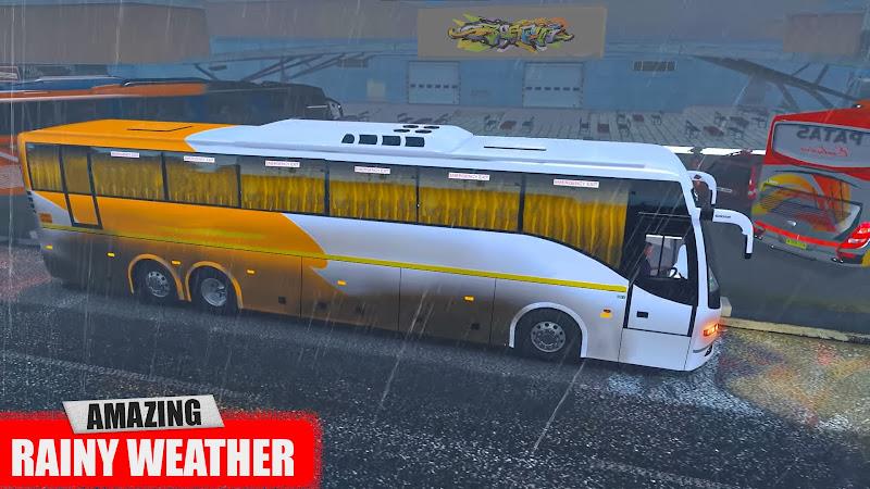 Euro Coach Bus Driving Games Zrzut ekranu 4