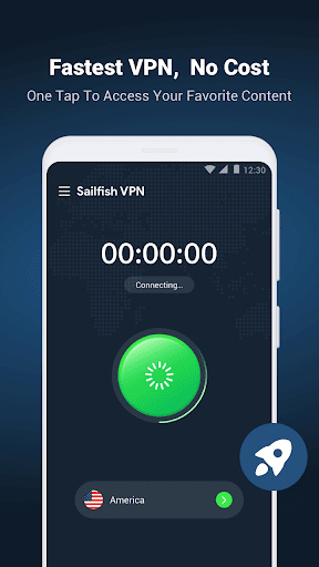 SailfishVPN - Fast, Secure VPN ภาพหน้าจอ 3