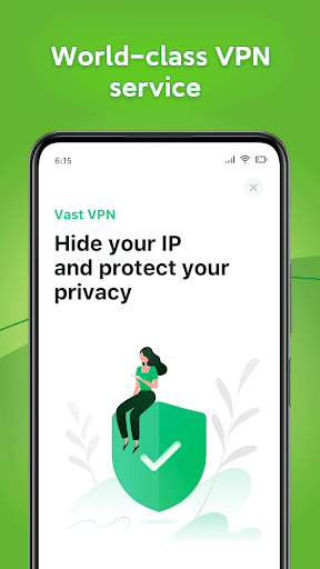 Vast VPN - Secure VPN Proxy ภาพหน้าจอ 1