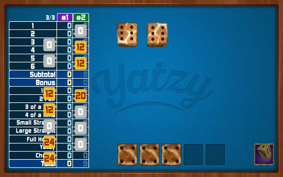 Yatzy Dice Game应用截图第2张