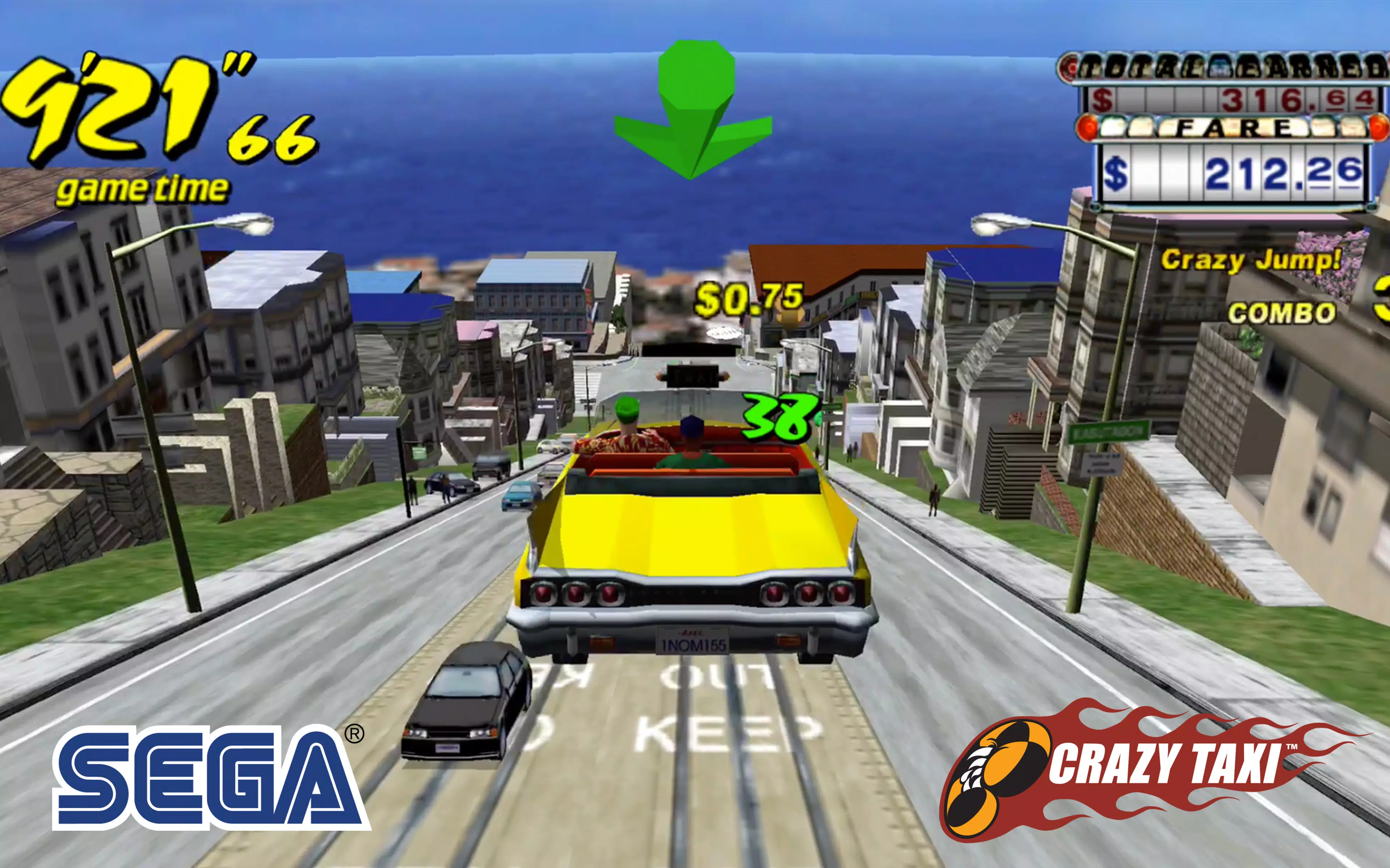 Crazy Taxi Classic Schermafbeelding 4