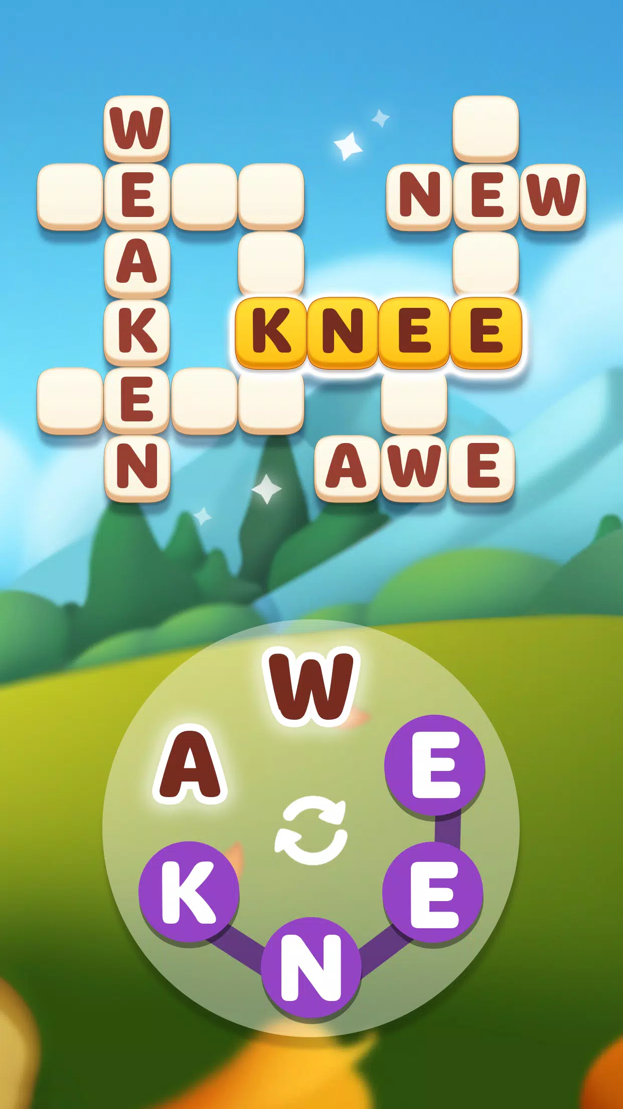 Word Spells: Mots croisés Capture d'écran 4