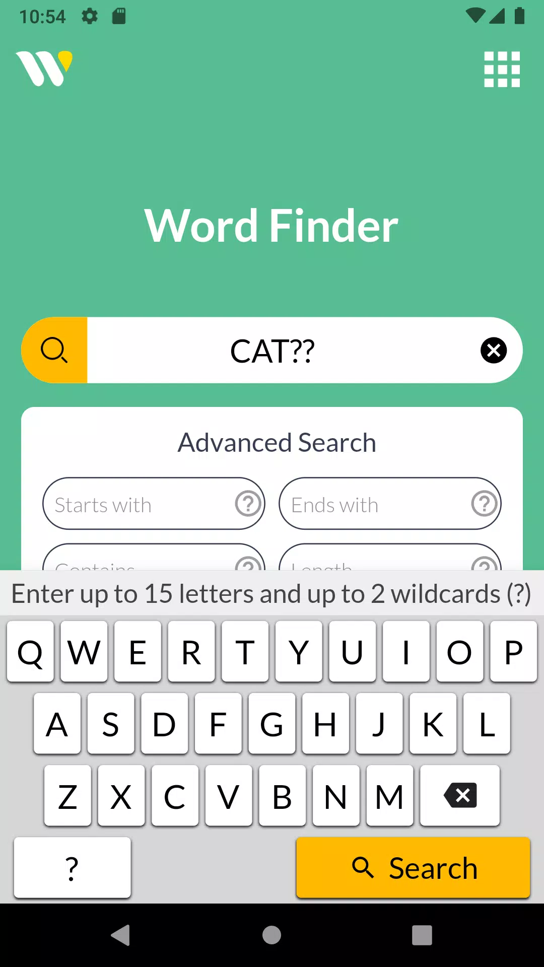 Wordfinder by WordTips スクリーンショット 3