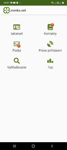 Zoznámenie zomka.net Screenshot 1