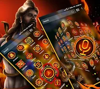 Lord Shiva Launcher Theme Schermafbeelding 2