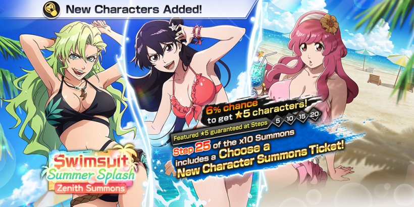 Bleach: Brave Souls Unveils Sizzling Summer Swimsuit Event