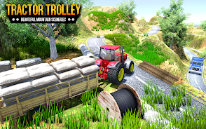 Tractor Trolley Driving Sim 3D Schermafbeelding 4