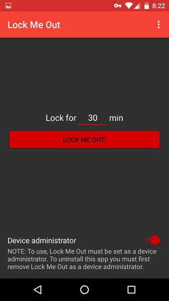 Lock Me Out - App/Site Blocker Captura de tela 3