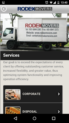 Rodex Express Скриншот 3