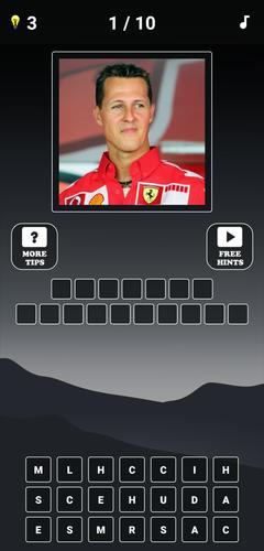 Formula 1:Guess F1 Driver Quiz Schermafbeelding 2