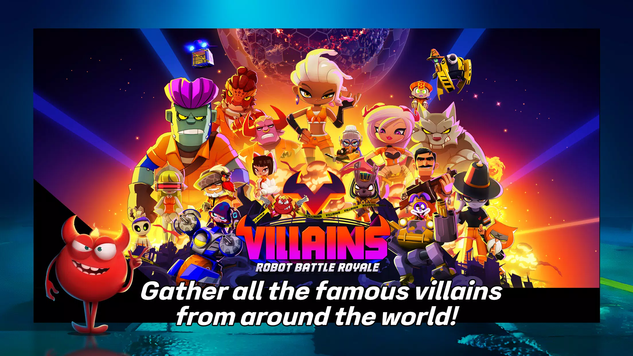 Villains: Robot BattleRoyale Screenshot 1