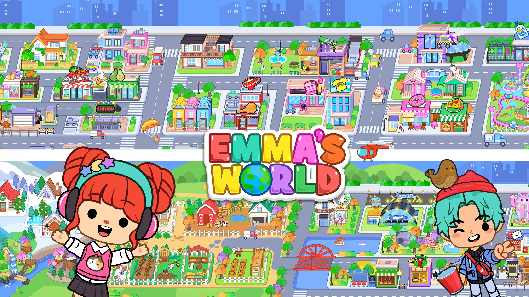Emma’s World - Town & Family Screenshot 2