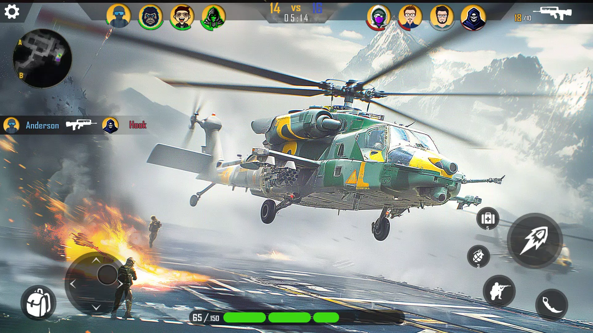 Schermata Gunship Battle Air Force War 2