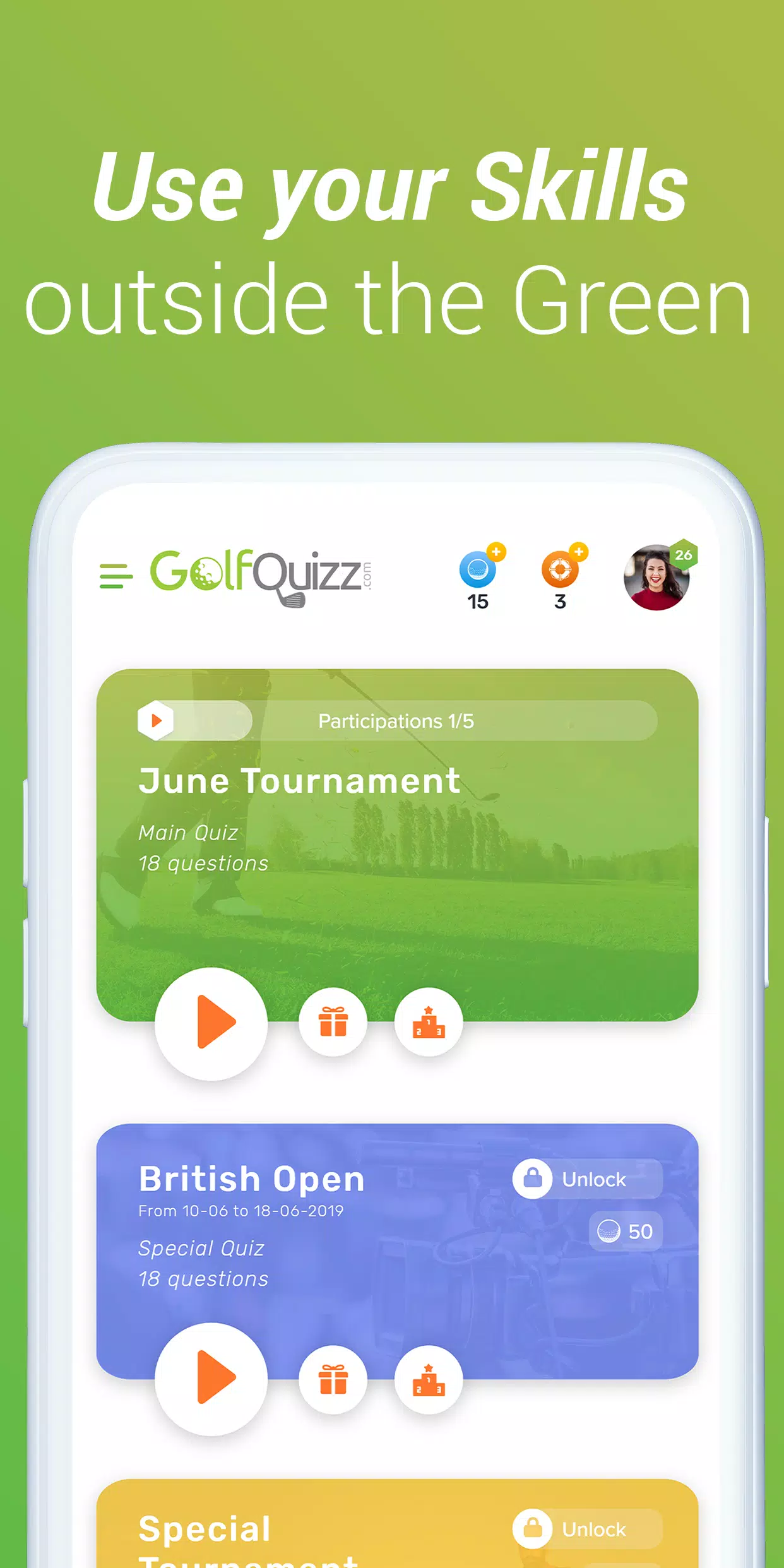 GolfQuizz Screenshot 4