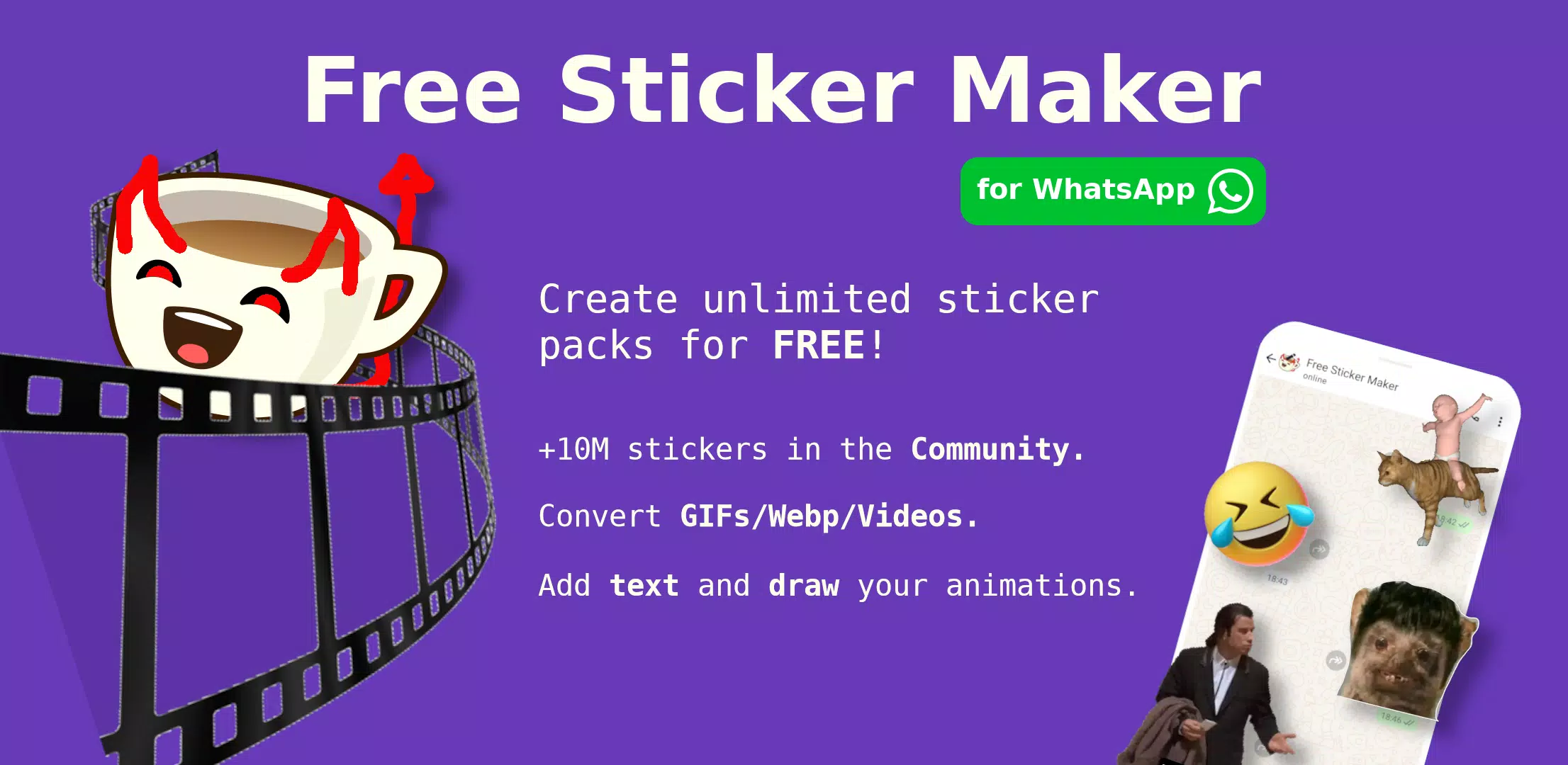 Animated Sticker Maker (FSM) Screenshot 1