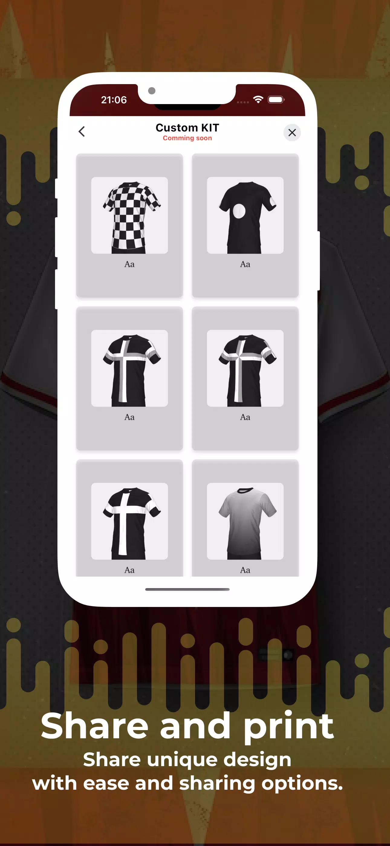Football Jersey Kit Creator スクリーンショット 4