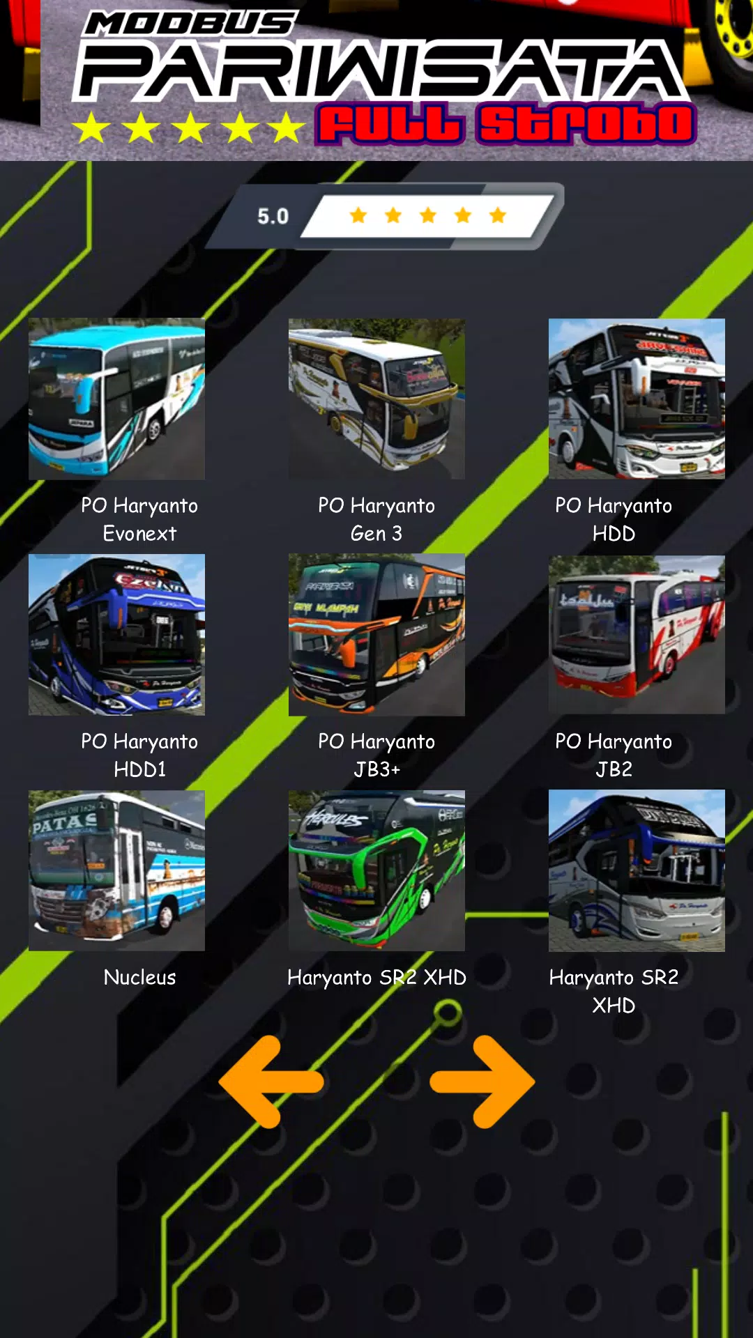 Mod Bus Pariwisata Full Strobo Captura de tela 4