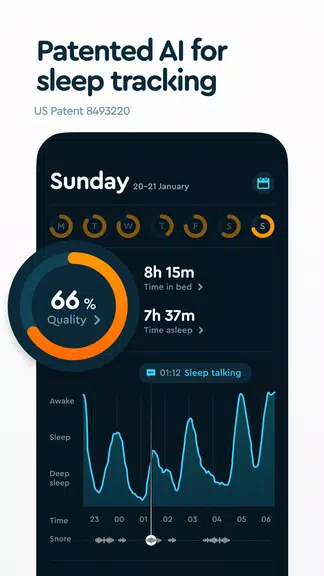 Sleep Cycle : Suivi du sommeil Capture d'écran 2