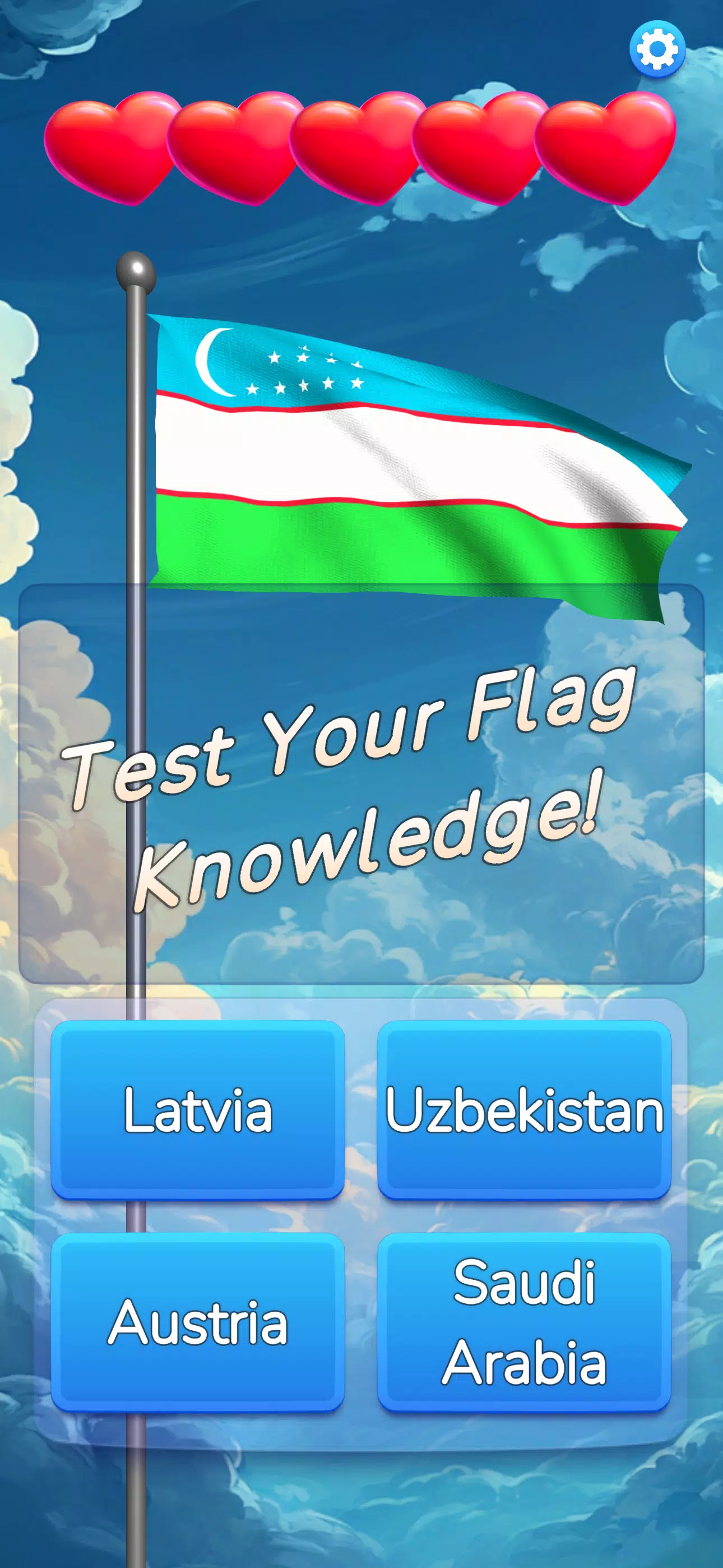 Schermata Flag Guess 3D 1