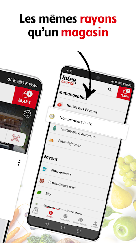 Intermarché – courses en ligne Tangkapan skrin 2