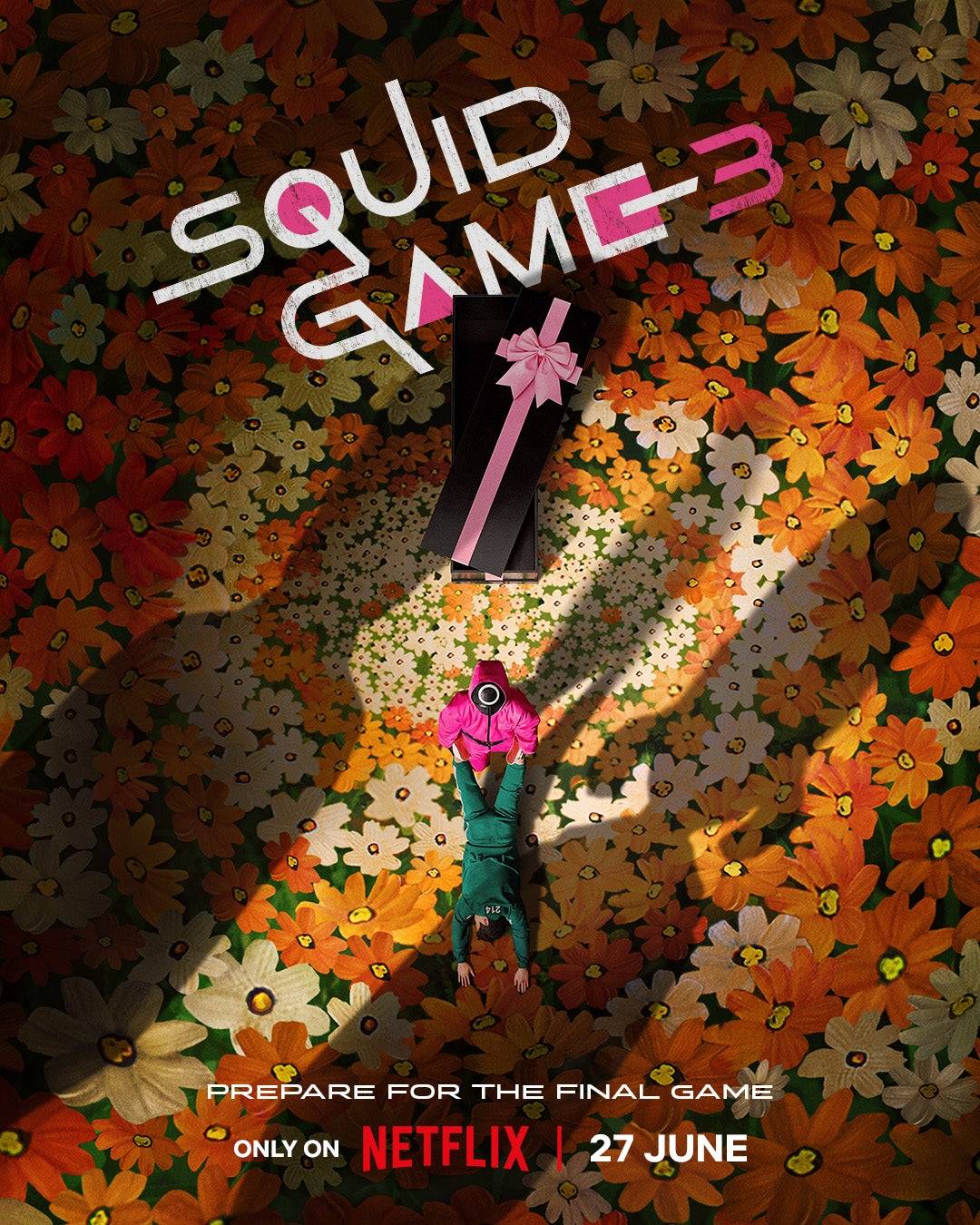 Netflix Set Squid Game第3季发行，推出了新图像