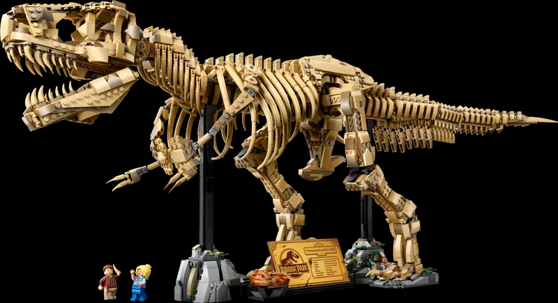 Lego ogłasza zestaw szkieletu T-Rex Park Jurassic, który ma ponad 3 stóp