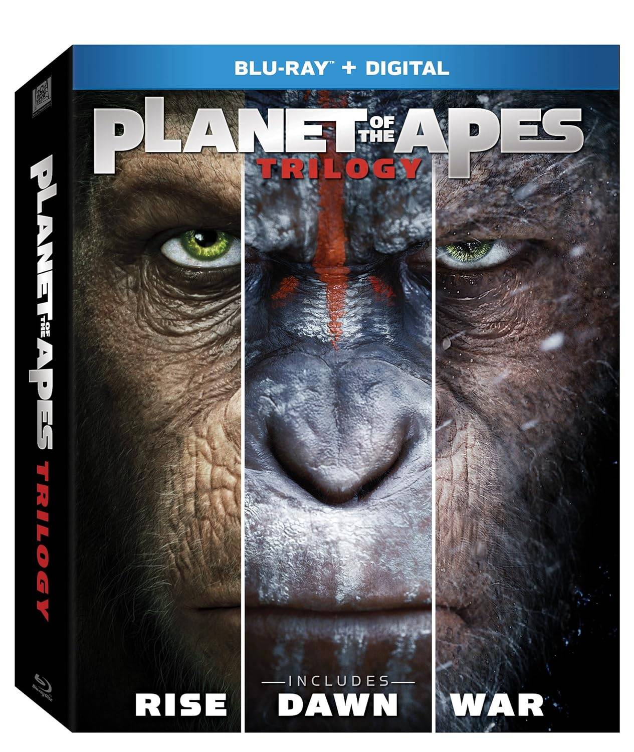 Collezione Blu-ray Trilogy Planet of the Apes
