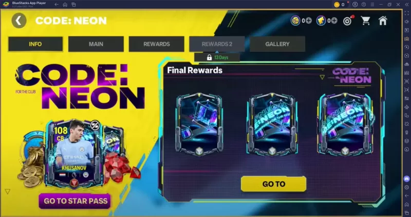 EA Sports FC™移动足球：霓虹灯活动 - 奖励和挑战