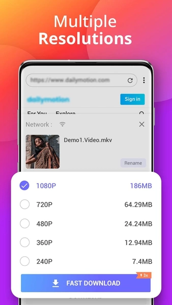 Downloader - Video Downloader Tangkapan skrin 4