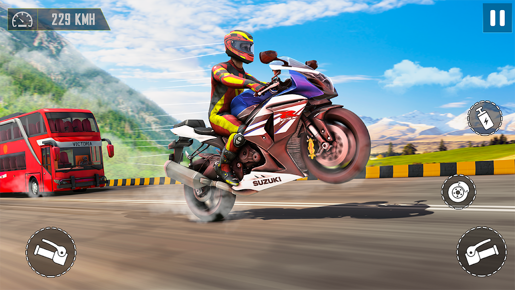 Schermata GT Motorbike Games Racing 3D 3