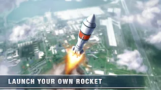 Rocket Simulator Flight 3D: Ea Schermafbeelding 1