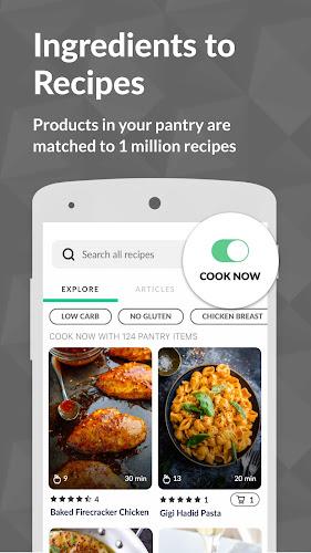 Cooklist: Pantry & Cooking App Скриншот 2