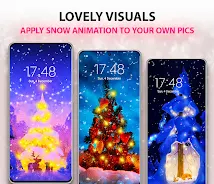 Christmas Tree Live Wallpaper Captura de pantalla 4