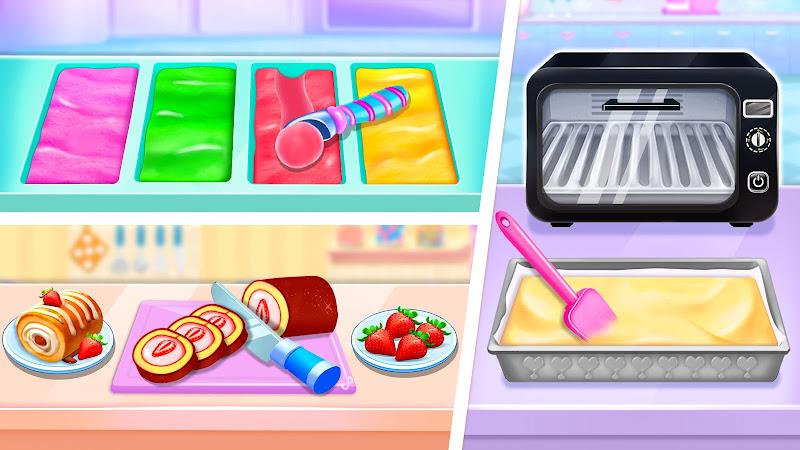 Ice cream Cake Maker Cake Game Zrzut ekranu 1